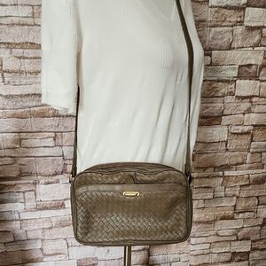 Talbots Elegant Brown Crossbody Bag